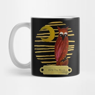 XVIII The Moon Tarot card Mug